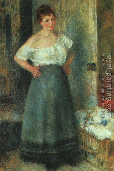 Pierre Auguste Renoir : The Laundress II